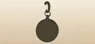 Clock silhouette