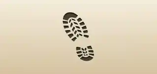 Boot Print silhouette