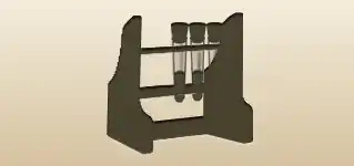 Test Tubes silhouette