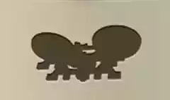 はかりのシルエット