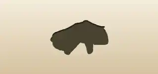 Gloves silhouette
