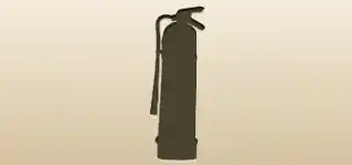 Fire Extinguisher silhouette