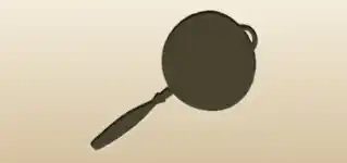 Pan silhouette