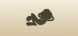 Frog silhouette