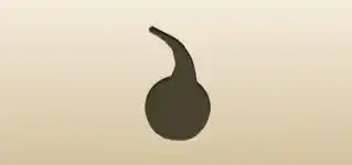 Retort Flask silhouette
