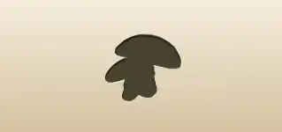 Fly Agarics silhouette