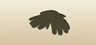 Gloves silhouette