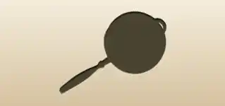 Pan silhouette