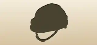 Miner’s Hat silhouette
