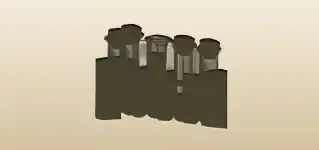 Test Tubes silhouette