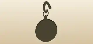 Clock silhouette