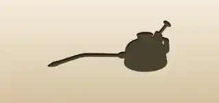 Oiler silhouette