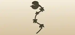 Venus Flytrap silhouette