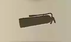 消火器のシルエット