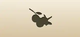 Apples silhouette