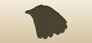 Gloves silhouette