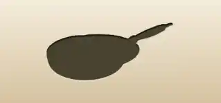 Pan silhouette