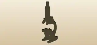 Microscope silhouette