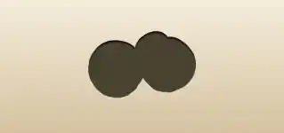 Apples silhouette