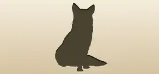 Fox silhouette