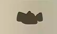 ガスマスクのシルエット