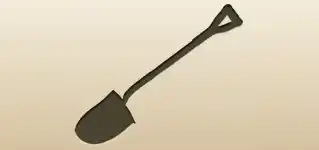 Shovel silhouette