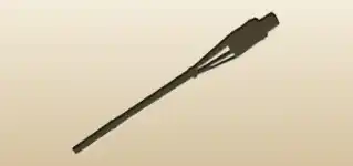 Torch silhouette