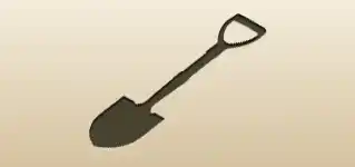 Shovel silhouette