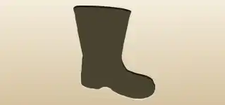 Rain Boot silhouette