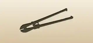 Bolt Cutter silhouette