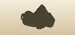 Respirator silhouette