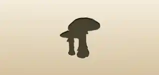 Fly Agarics silhouette