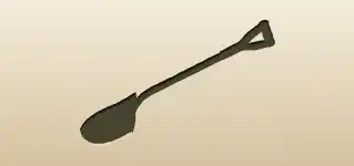 Shovel silhouette