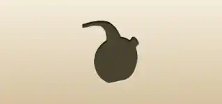 Retort Flask silhouette