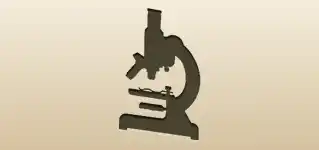 Microscope silhouette
