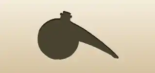 Retort Flask silhouette