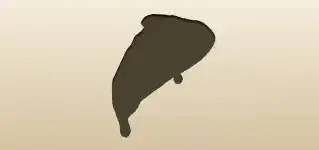 Pizza silhouette