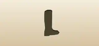 Rain Boot silhouette
