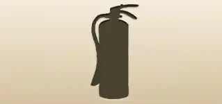 Fire Extinguisher silhouette