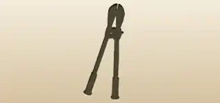 Bolt Cutter silhouette