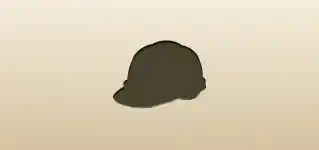 Miner’s Hat silhouette
