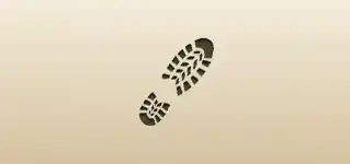 Boot Print silhouette