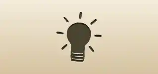Light Bulb silhouette