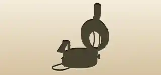 Compass silhouette