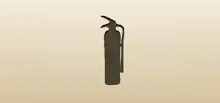 Fire Extinguisher silhouette