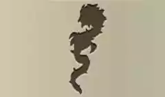 ハエトリソウのシルエット