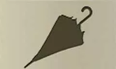 Umbrella silhouette