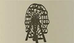 Ferris Wheel silhouette #1