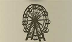 Ferris Wheel silhouette #2