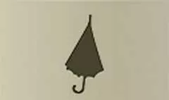 Umbrella silhouette